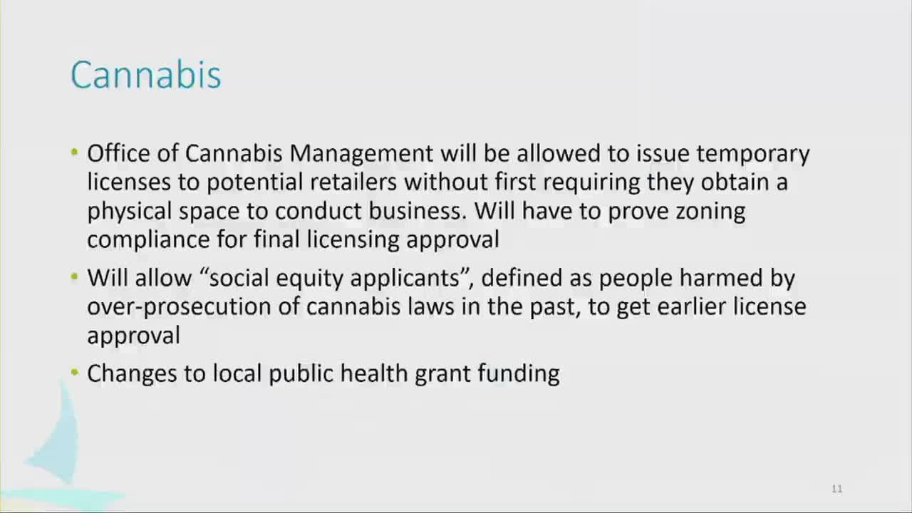 State eases cannabis licensing rules to boost businesses