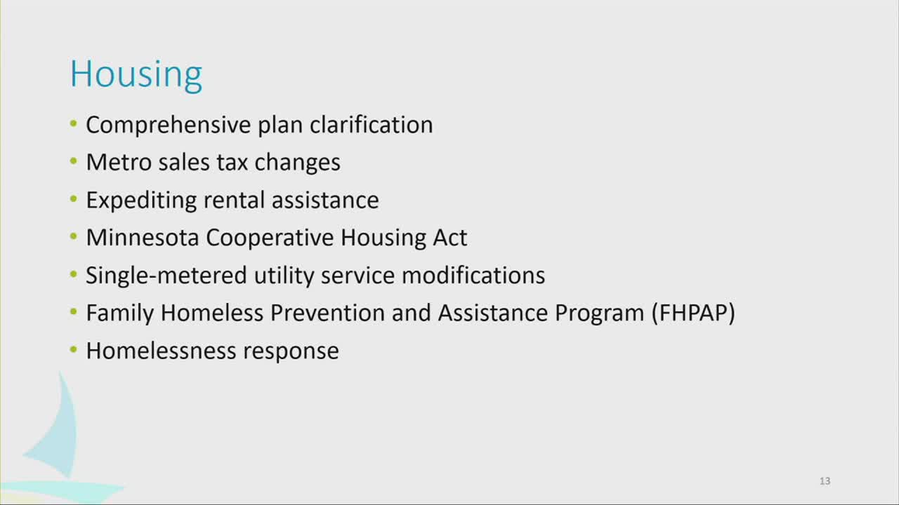 Minnesota enacts sweeping reforms to housing and tenant protections
