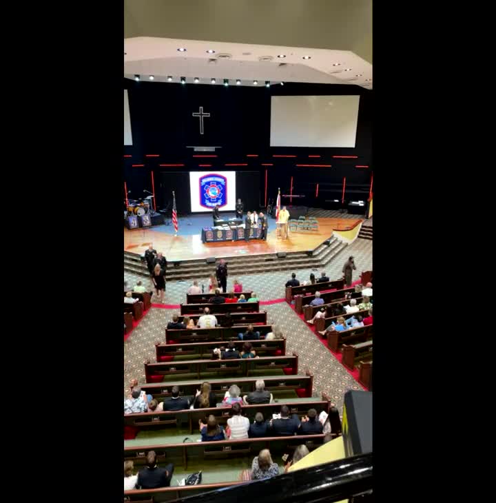 Firefighters unite in powerful oath ceremony