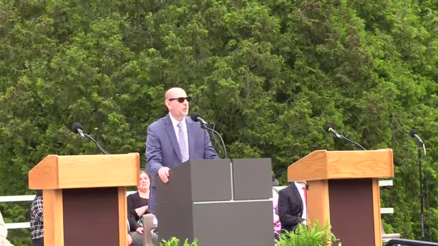 Graduation ceremony honors fallen classmates with moment of silence