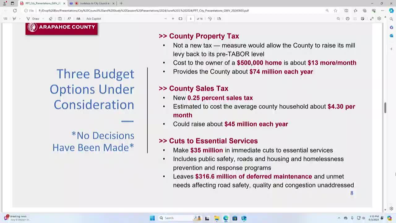 County grapples with million dollar sheriff budget shortfall