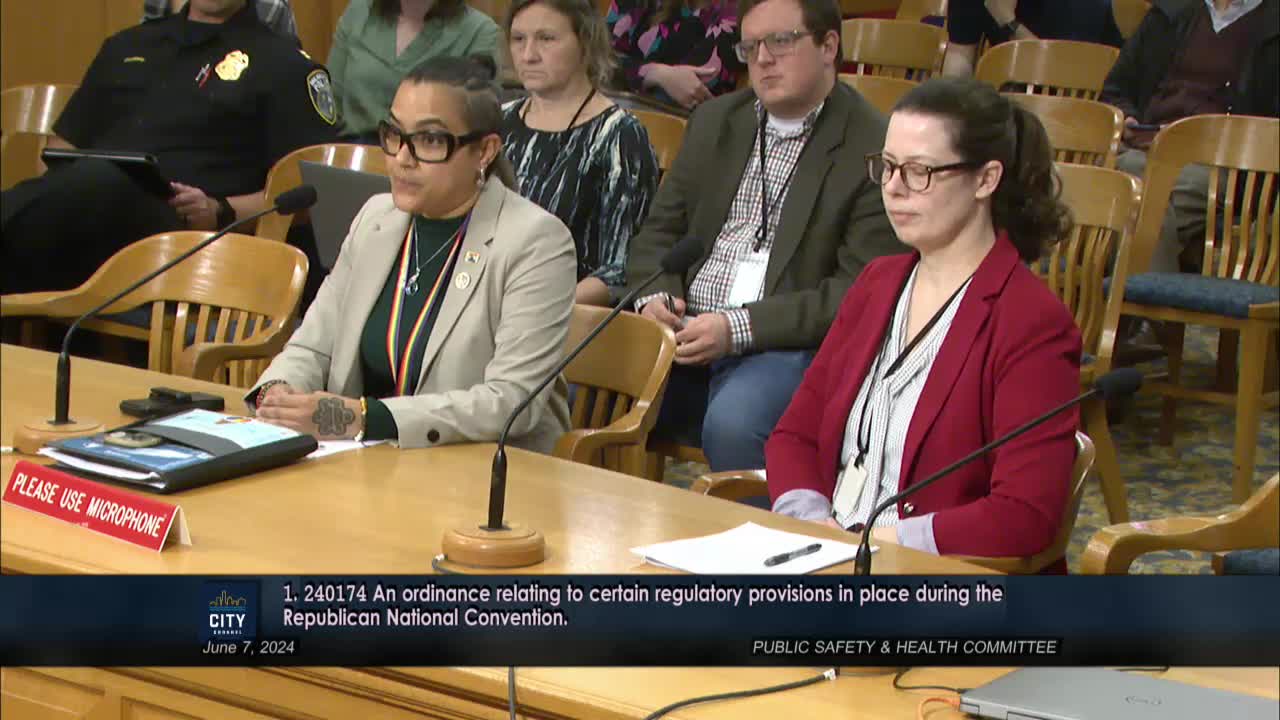 City Council debates controversial firearm ban during RNC