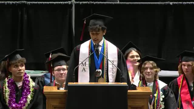 Valedictorian's journey sparks mixed reactions and emotions