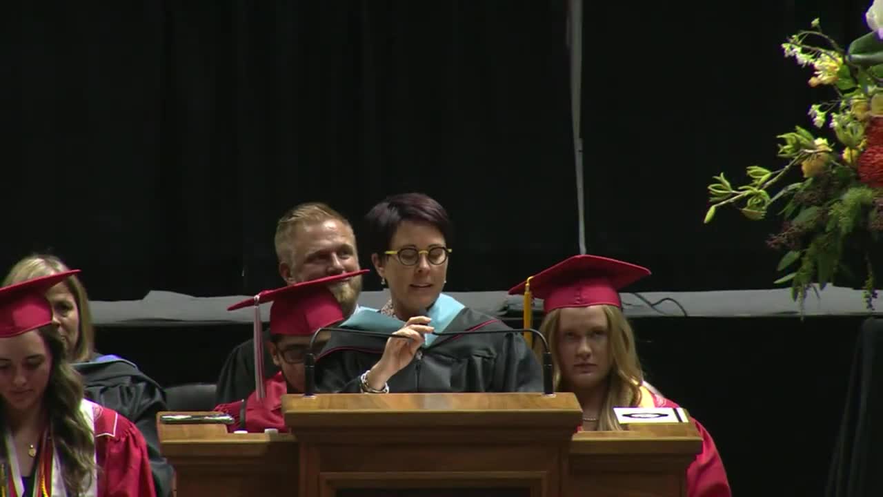 Graduation speech inspires resilience and hope for future