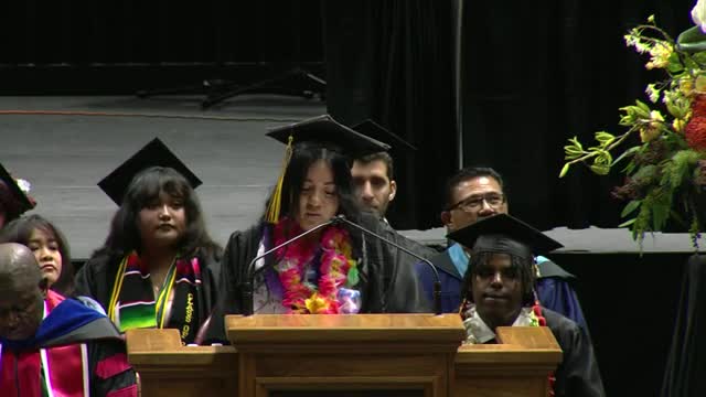 Student overcomes challenges to graduate alongside mother