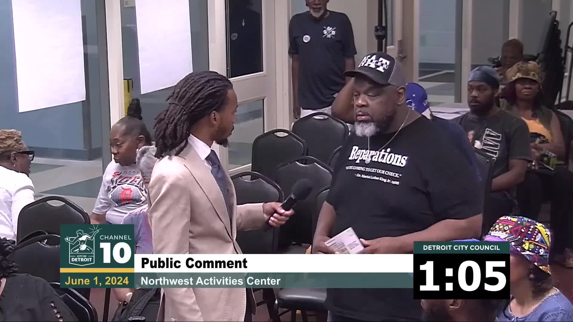 Reparations debate ignites passionate call for accountability