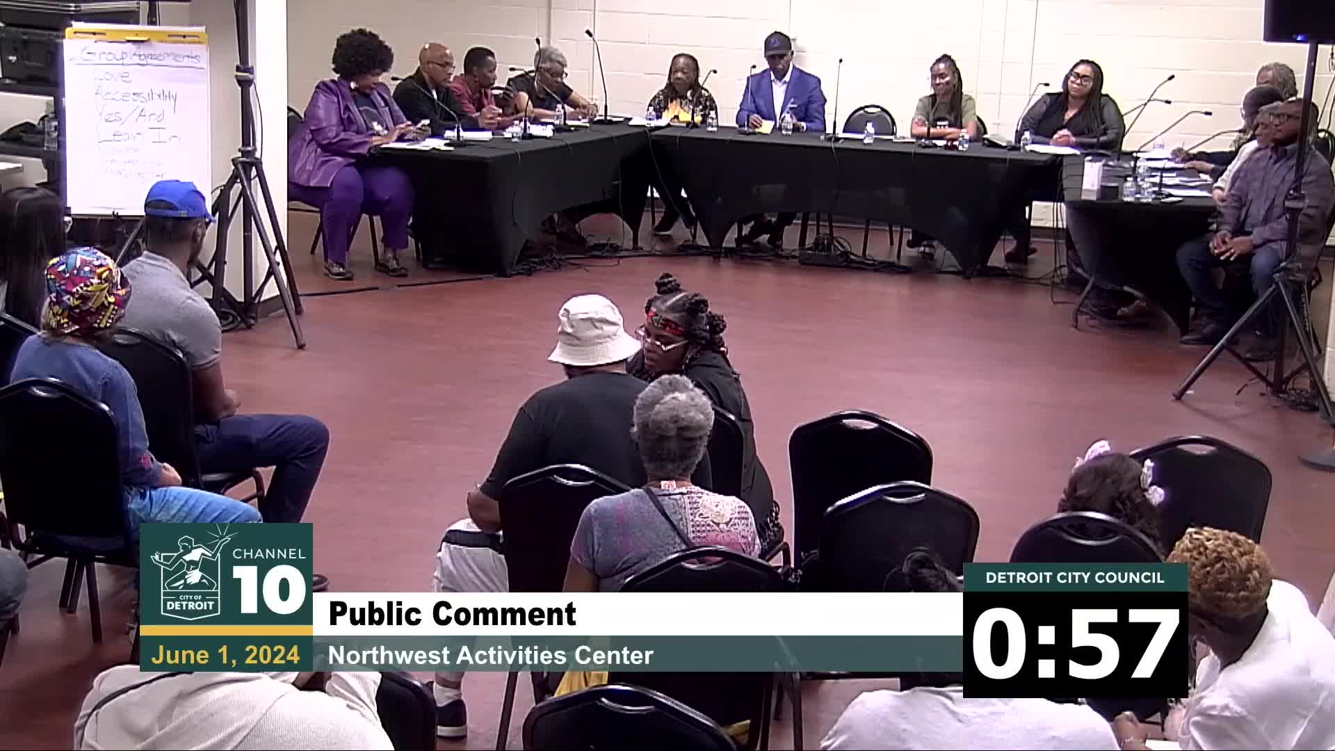 Activists demand action on reparations during heated meeting