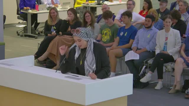 Activists demand divestment from Israel amid emotional testimonies