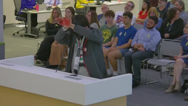 Activist demands Cuyahoga County divest from Israeli bonds