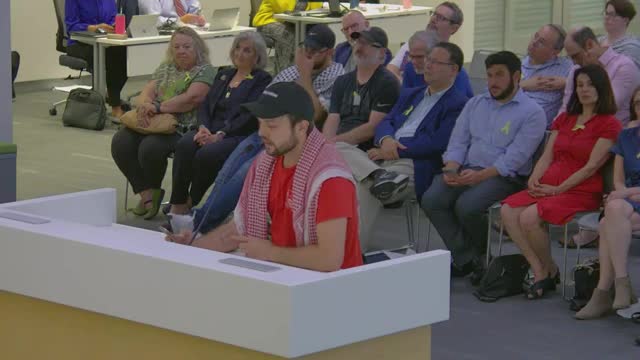 Activist demands action against ongoing ethnic cleansing in Palestine