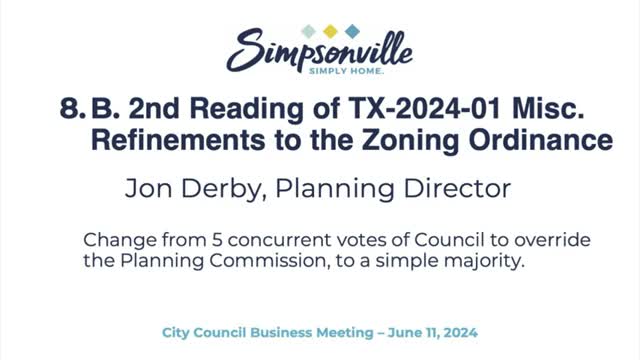 Council debates controversial change to planning commission voting rules