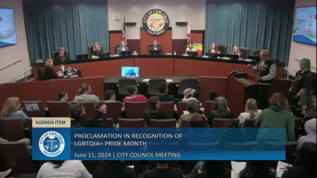 Carlsbad declares support for LGBT rights and gun violence awareness
