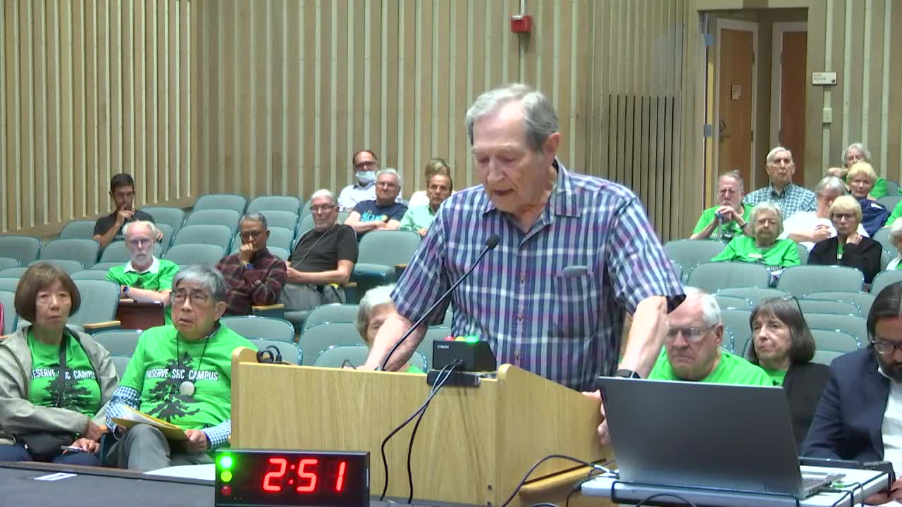 Residents fear loss of green spaces in Saratoga development