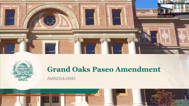 City Council to Decide Controversial Grand Oaks Project Amendments