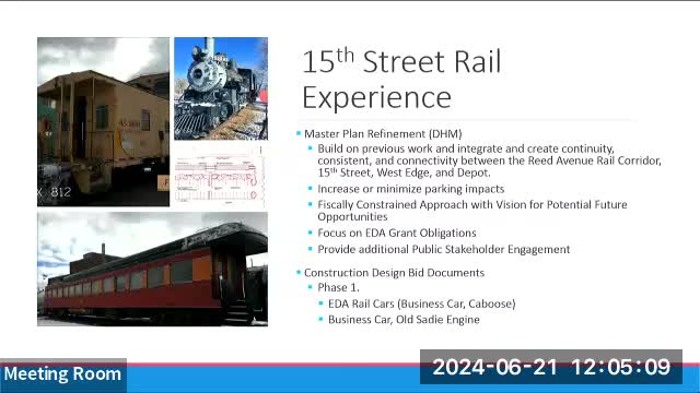 City unveils ambitious master plan for historic railcars