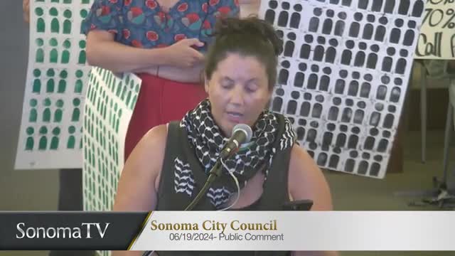 Activists demand urgent ceasefire resolution from city council