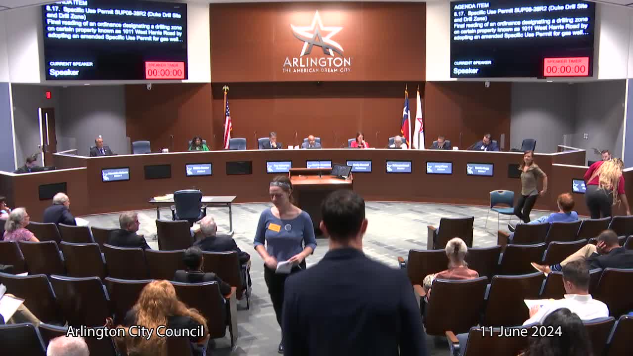 Residents Demand Action Against Fracking Risks in Arlington
