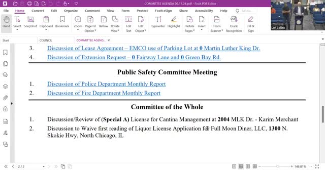 City Council Denies Special License Amid Crime Concerns