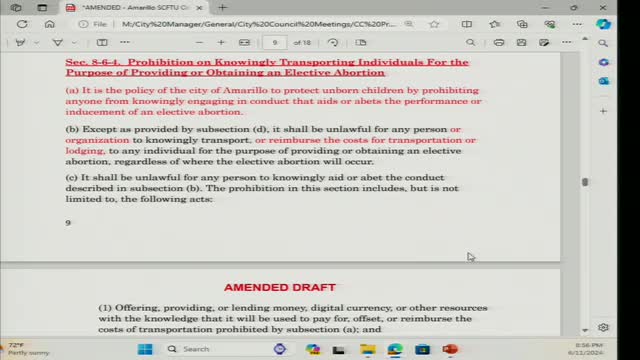 City enacts strict policy to protect unborn children