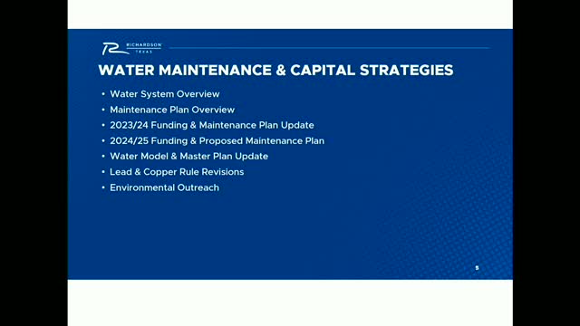 City unveils ambitious water system upgrades and master plan