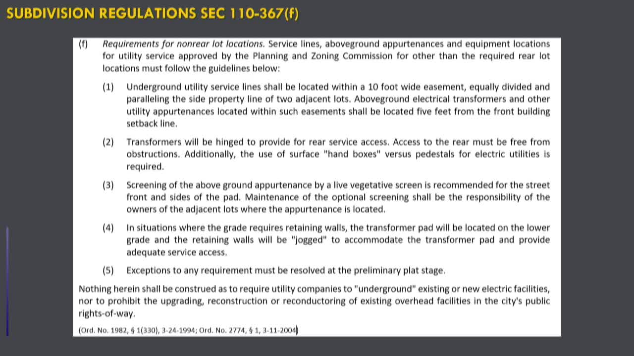 City approves controversial utility placement in residential areas