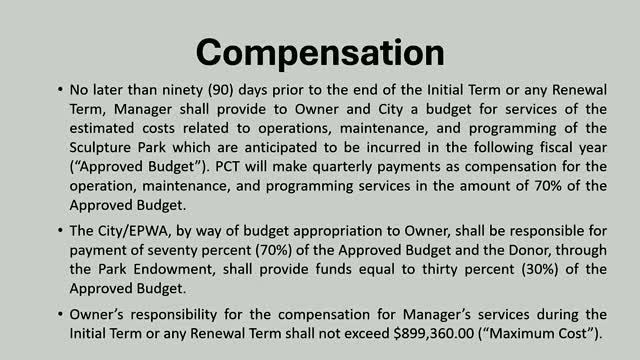 City Council Faces Backlash Over Sculpture Park Funding Concerns