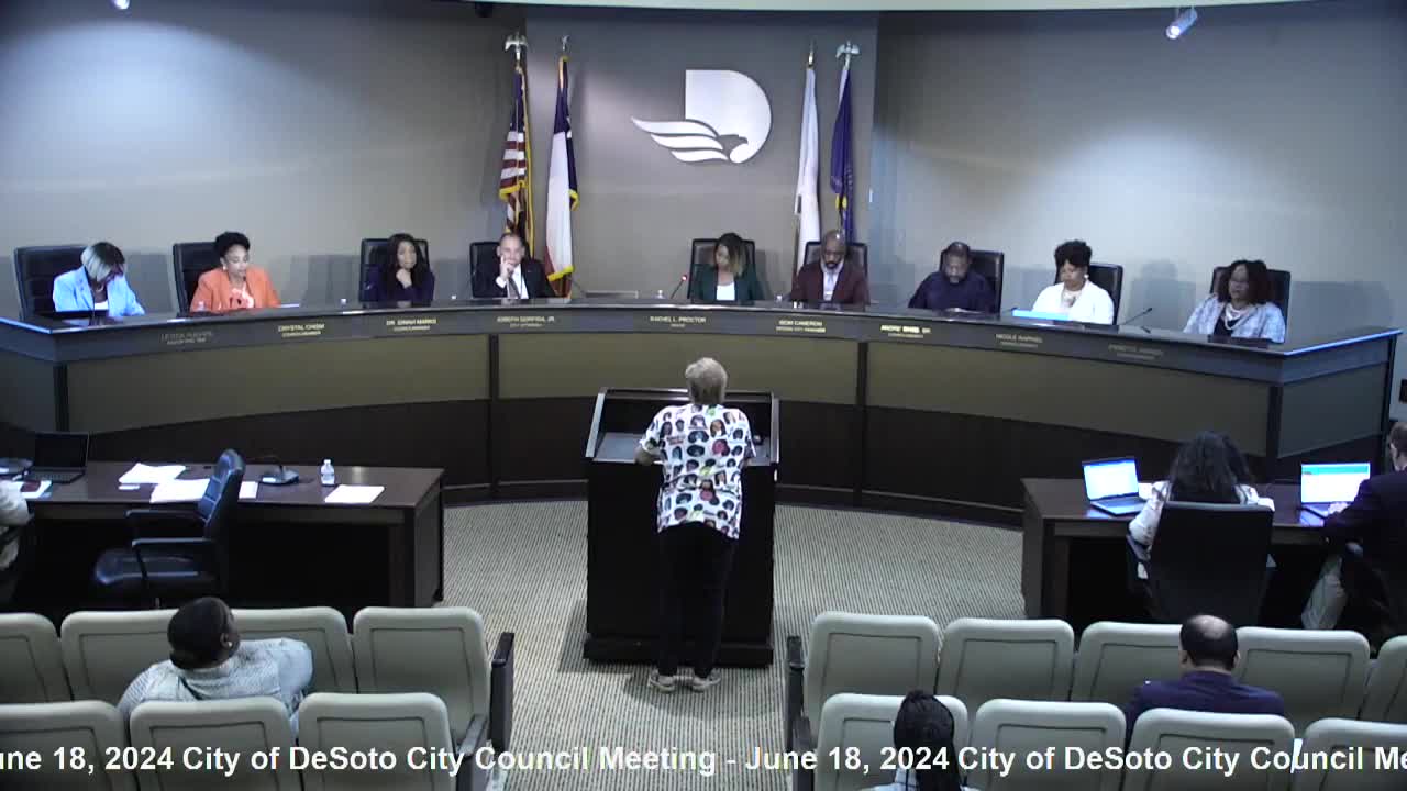 Residents demand change as DeSoto faces rising challenges