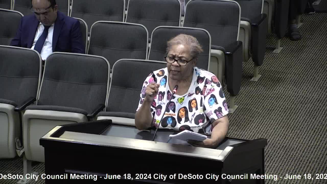 Residents demand action to reclaim DeSoto from developers