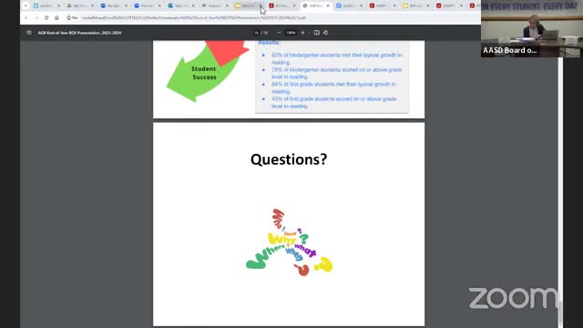 District unveils ambitious scorecard for student success