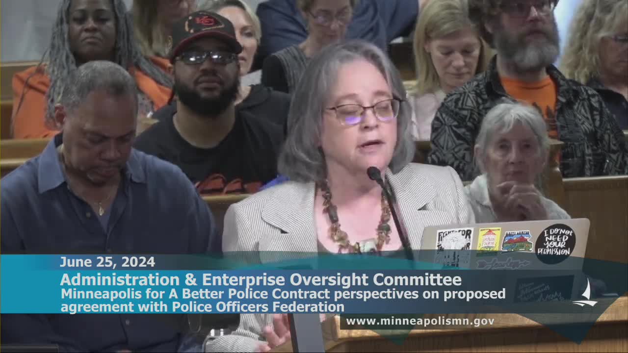 Activists demand transparency in police contract negotiations