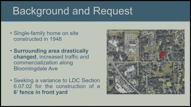 Residents Seek Six-Foot Fence Amid Rapid Area Development