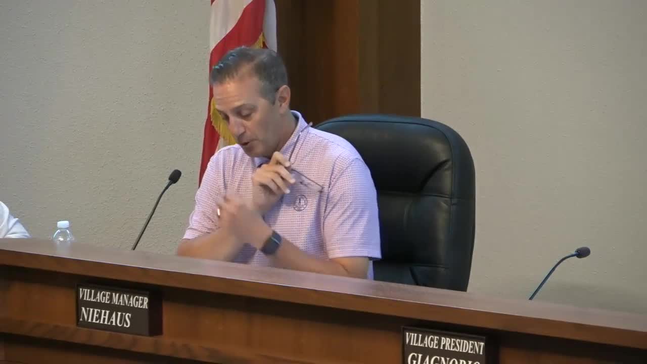 Village Board Considers Controversial Development Plan Amid Public Outcry