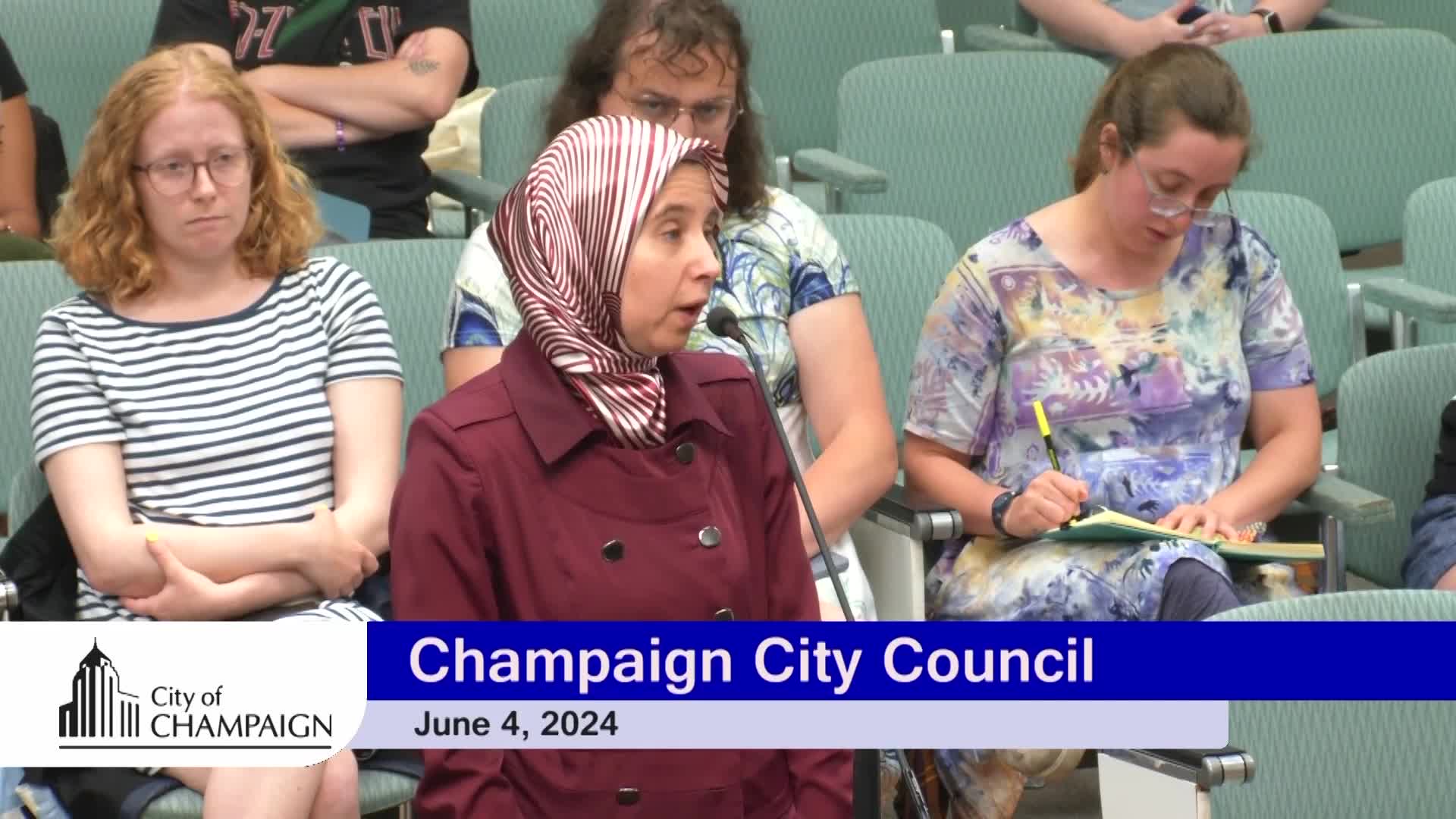 Activists demand city council action against genocide funding