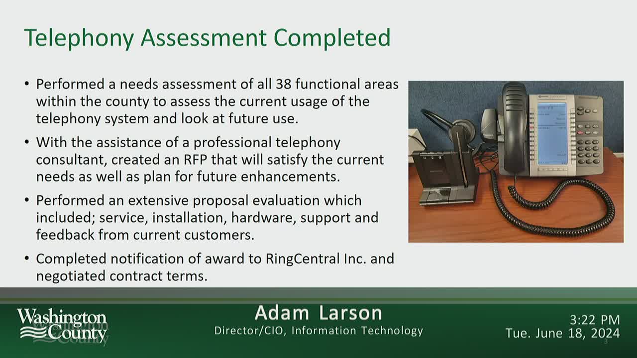 County Board Approves Major Tech Upgrades for Public Safety