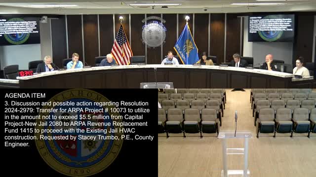 Major funding shift to address urgent jail HVAC crisis