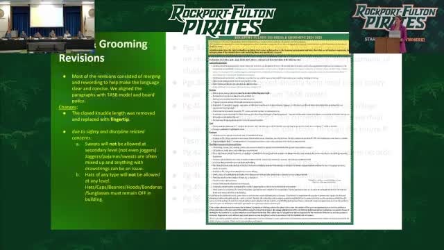 School dress code overhaul bans sweatpants and hats