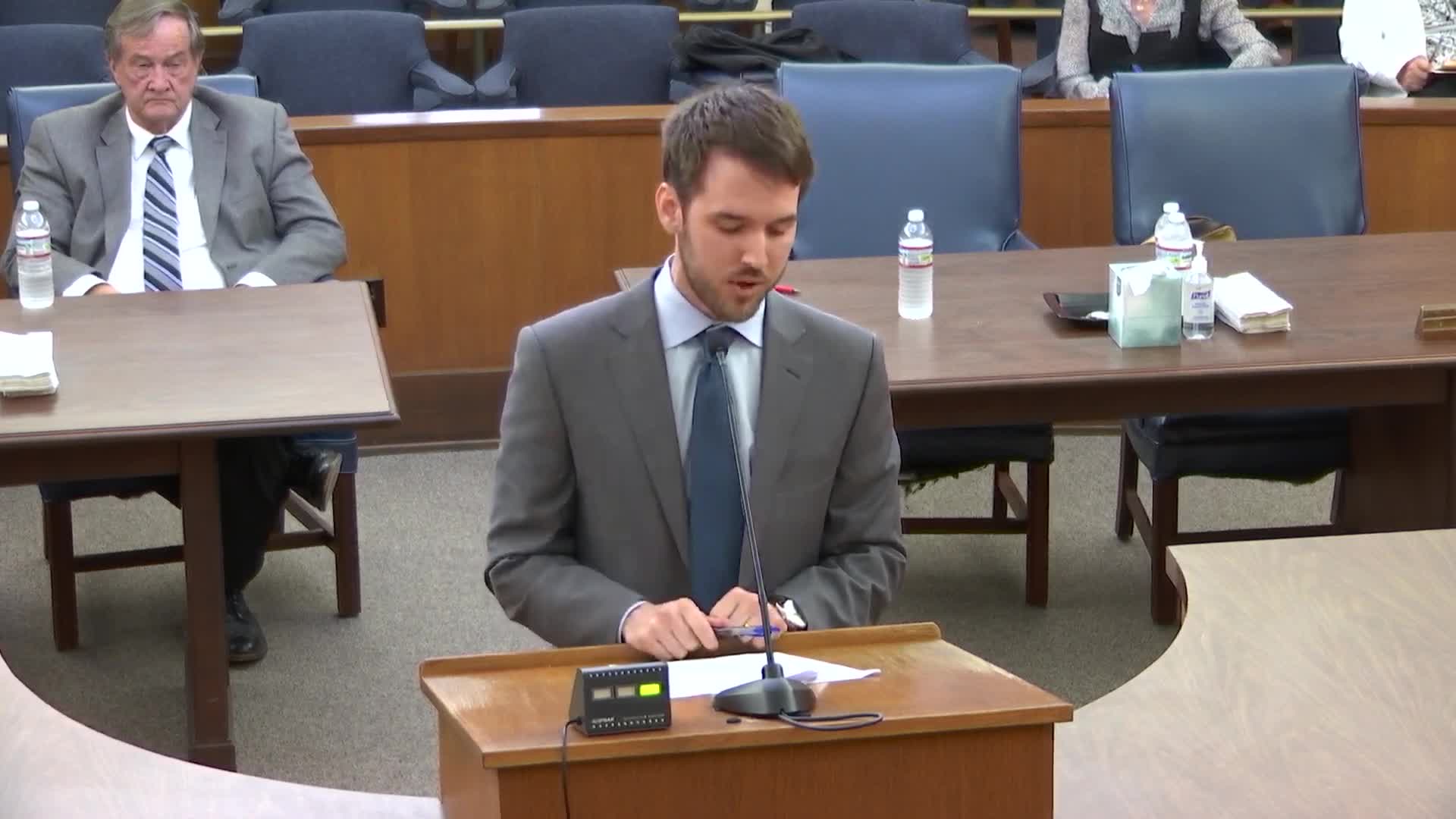 Driver plunges into danger amid torrential downpour