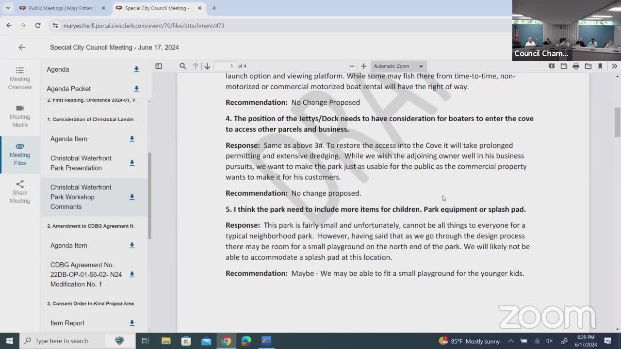 City Council Approves Exciting New Park Development Plan