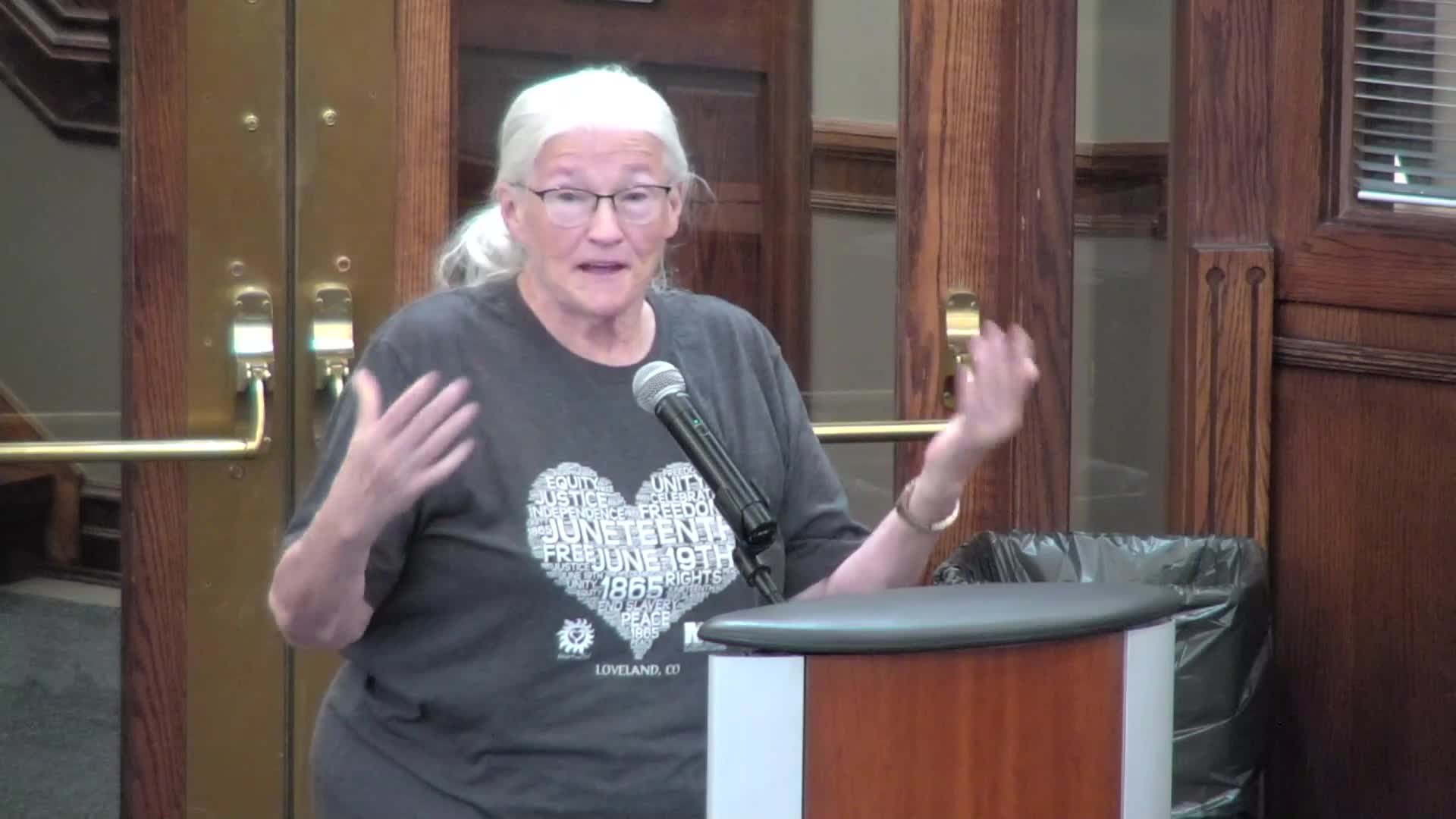 Elderly woman's powerful story of homelessness and privilege