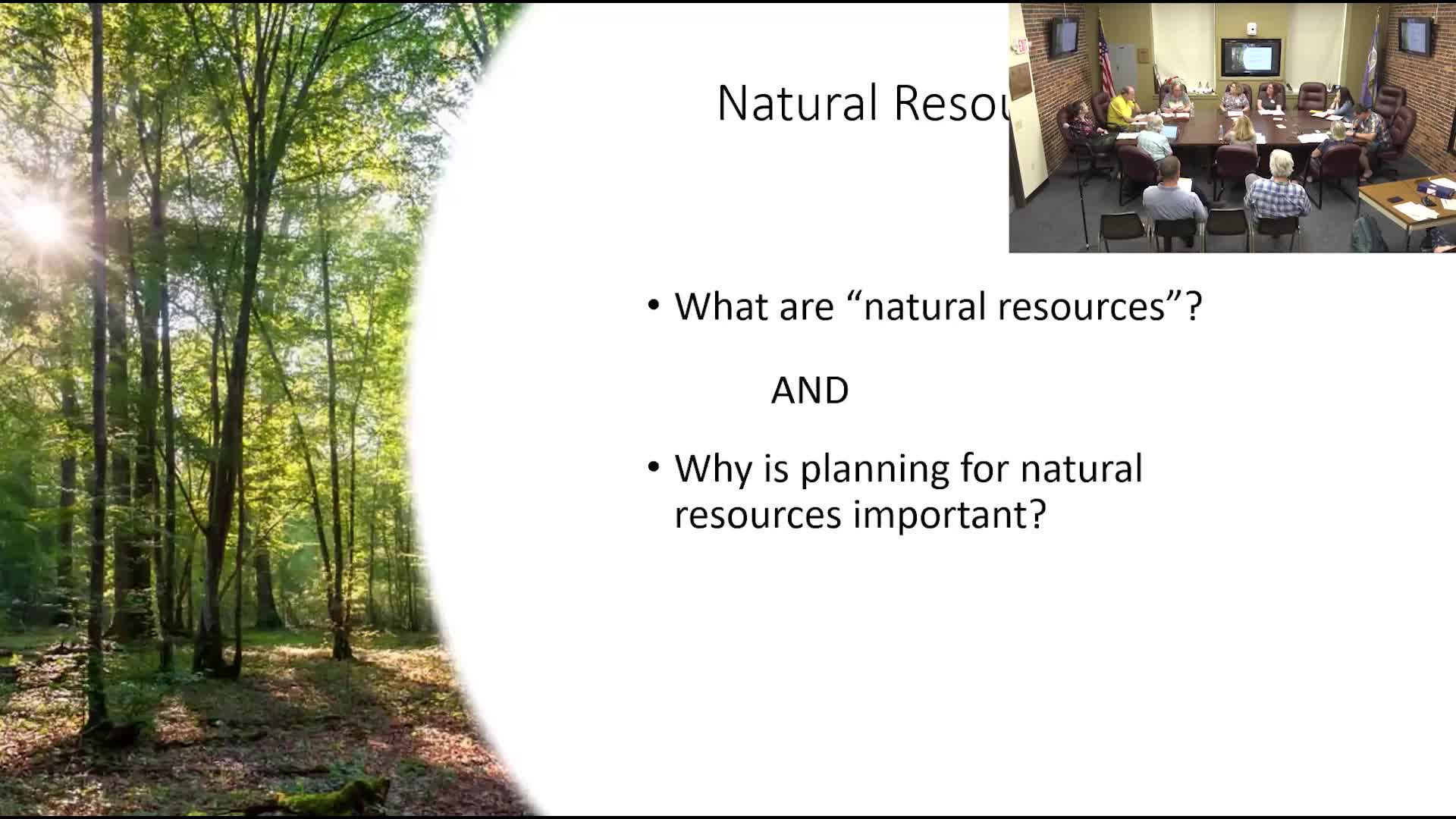 Milford plans bold strategy for natural resource protection