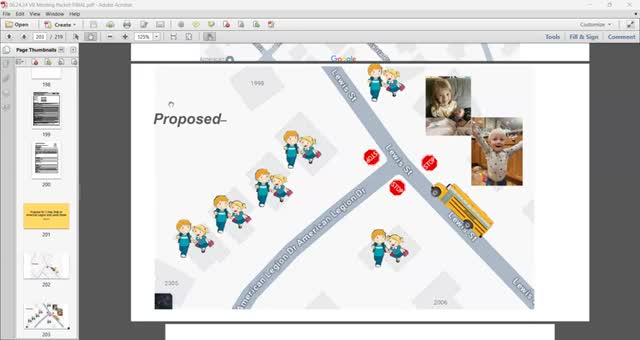 Community Demands Action for Safer School Bus Stops
