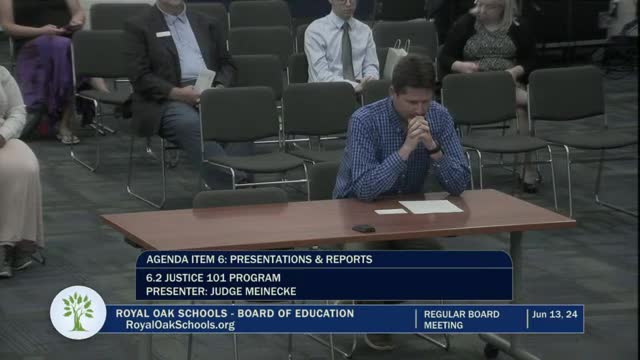 Judge launches innovative program to educate fifth graders on court system