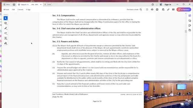 Council debates significant pay raise for East Providence mayor