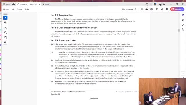 City Council Debates Controversial Mayor Salary Increase