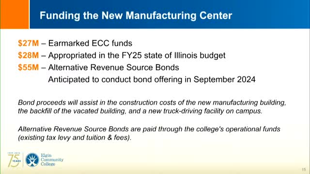 Elgin Community College launches ambitious $80 million project