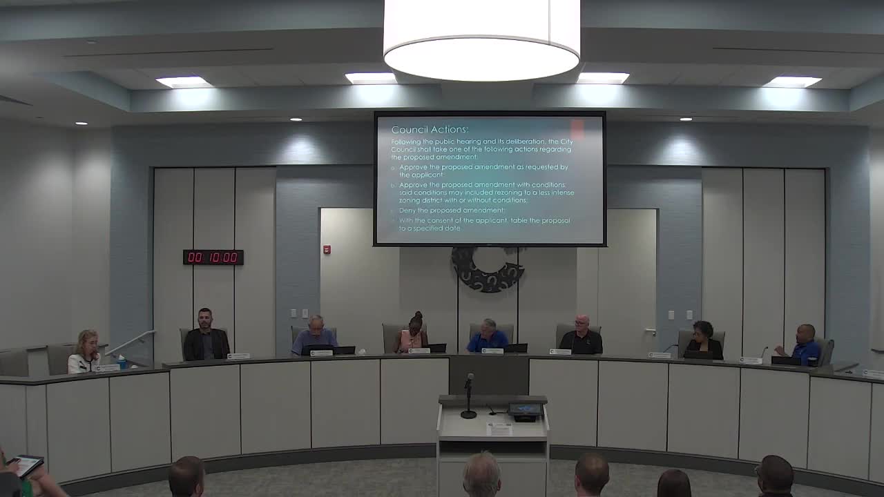 Council debates contentious planning decision amid community concerns