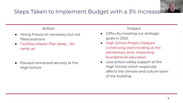 School District Faces Major Cuts Amid Budget Crisis
