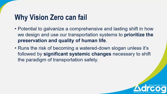 Communities unite for ambitious Vision Zero traffic safety plan