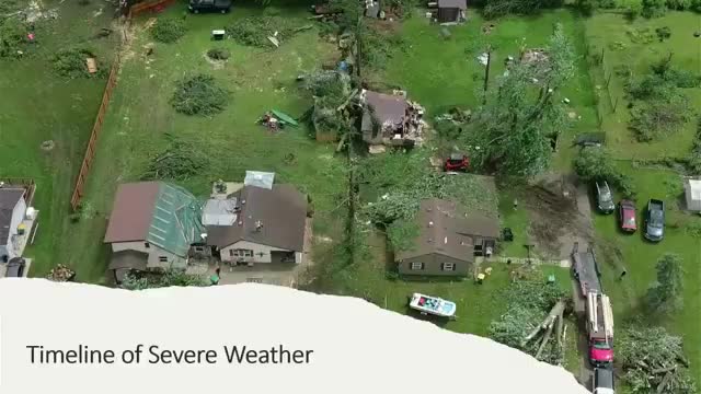 Severe storm devastates Janesville as emergency response unfolds