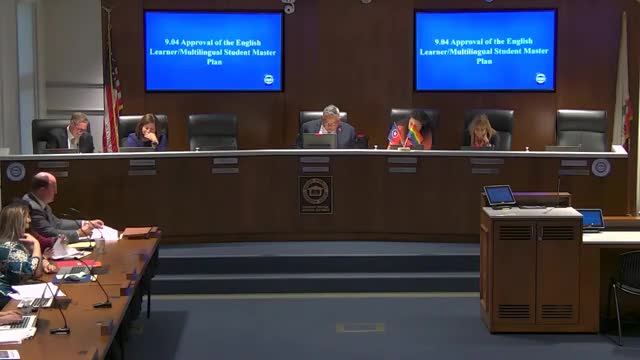 Approval of English Learner Master Plan sparks community excitement